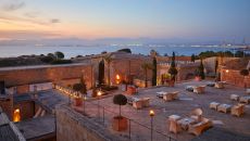 terraza restaurante la fortaleza at Cap Rocat