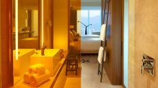 Bathroom bedroom view