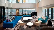 luxury suite seating area