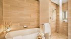 spacious bathroom