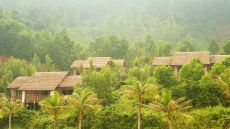 aerial view of hotel