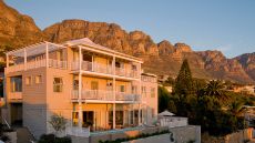 exterior day mountain backdrop
