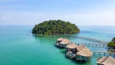 Aerial Koh Bong AT Song Saa Private Island