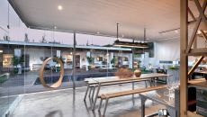 Kitchen view at Babylonstoren