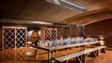 Inside our wine tunnel at Babylonstoren