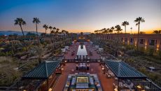 Terrace coucher du soleil BD Selman Marrakech