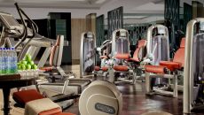 Fully equipped gym at The Leela Palace Chennai
