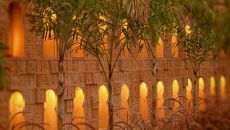 Pool Deck Detail at The Leela Palace Chennai