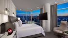 SPCV Sky Suites One Bedroom Penthouse Strip View Bedroom ARIA Sky Suites