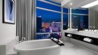 SPCV Sky Suites One Bedroom Penthouse Strip View Bathroom ARIA Sky Suites