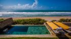 Plunge pool, beach view
