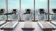 Fitness Center city view