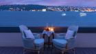 Bosphorus Evening View from Shangri La Suite