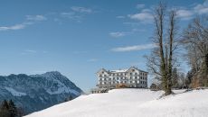 Hotel Villa Honegg winter exterior