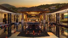 14 Banyan Tree Lang Co Lobby Fountain at Banyan Tree Lang Co Hue