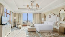 Tower Suite Bedroom December 2013 Waldorf Astoria Ras Al Khaimah