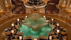 Peacock Alley Fountain Waldorf Astoria Ras Al Khaimah