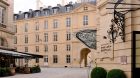 hotel courtyard and facade