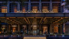 Entrance Waldorf Astoria Beijing