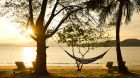 hammock and water