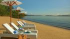 sun loungers on the beach