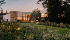 Bothy exterior at Heckfield Place