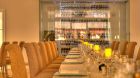 Restaurant seating at Le Blanc Spa