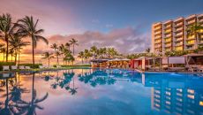 pool sunset Andaz Maui at Wailea Resort