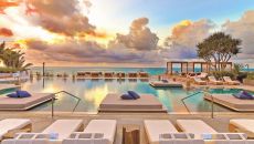 1 Hotel South Beach main pool sunrise