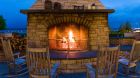 Outdoor Fireplace