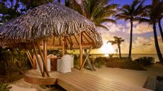 Outdoor dining space