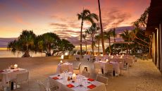 Beach Dining at Sunset