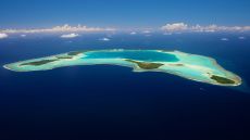 atoll from the air
