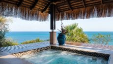 Anantara Spa Jacuzzi at Anantara Bazaruto