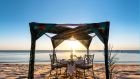 dining by design sunset anantara bazaruto island resort and spa