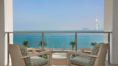 DXBPDWA Balcony View Skyline at Waldorf Astoria Dubai Palm Jumeirah