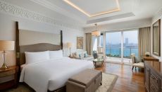 DXBPDWA Waldorf Astoria Suite Living Bedroom at Waldorf Astoria Dubai Palm Jumeirah