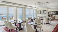 Pearl Club Waldorf Astoria Dubai Palm May 2014 Club Lounge 1 at Waldorf Astoria Dubai Palm Jumeirah