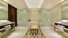 spacious bathroom