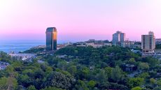 views over macka park and bosphorus
