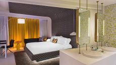 room with double vanity