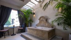 Mediterranean Oasis Suite Outdoor Veranda at Olive Boutique Hotel Adults Only