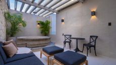 Partial Lagoon View Suite Outdoor Veranda at Olive Boutique Hotel Adults Only