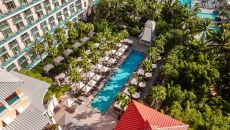 Hotel Exterior Drone Shots IMG 2024 1 at SLS Baha Mar