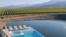 pool  at Casa de Uco Vineyards and Wine Resort
