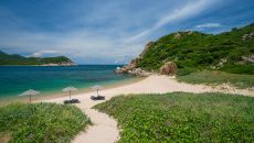 Amanoi, Vietnam Resort, Private beach, pathway 14682 Amanoi 2024