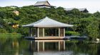 Spa Yoga pavilion by the lake