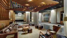 Lobby Seating Front Desk at W Las Vegas