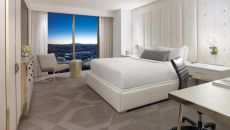 W Escape Stadium View King Suite Bedroom at W Las Vegas
