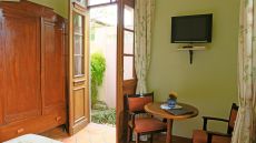 room with seating area